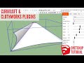 How to use Curviloft & Clothworks in Sketchup to make a Tensile structure
