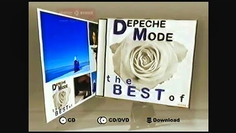 Depeche Mode - The Best Of, volume 1 - TV Reclames (2006)