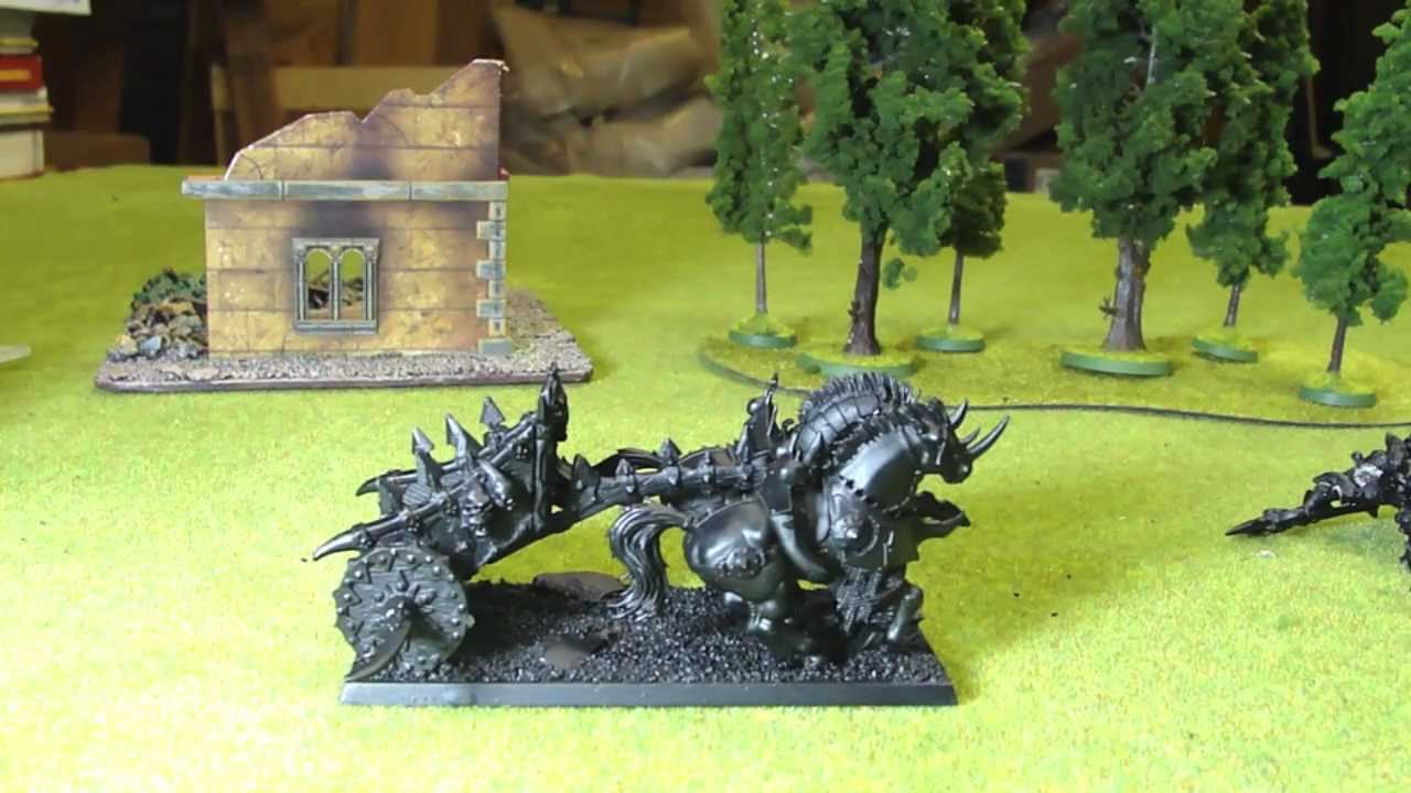 Kit Avant De Coque Pour Chariots Chaos - Warhammer Age Of Sigmar, Pièces Dégrappées