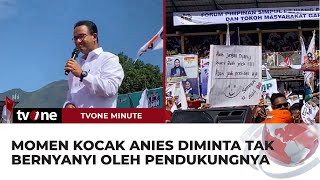 Diminta Tak Bernyanyi, Anies: Saya Pilih Tingkatkan Suara | tvOne Minute