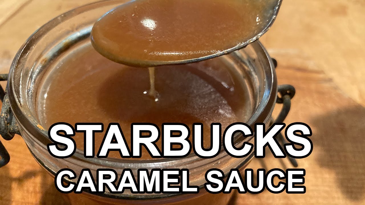 Starbucks Caramel Sauce Copycat Recipe YouTube
