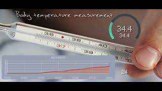 Details A simple GUI for body temperature measurement using GUI-O application News
