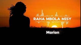 Download Lagu MARION - RAHA MBOLA MISY new version  MP3