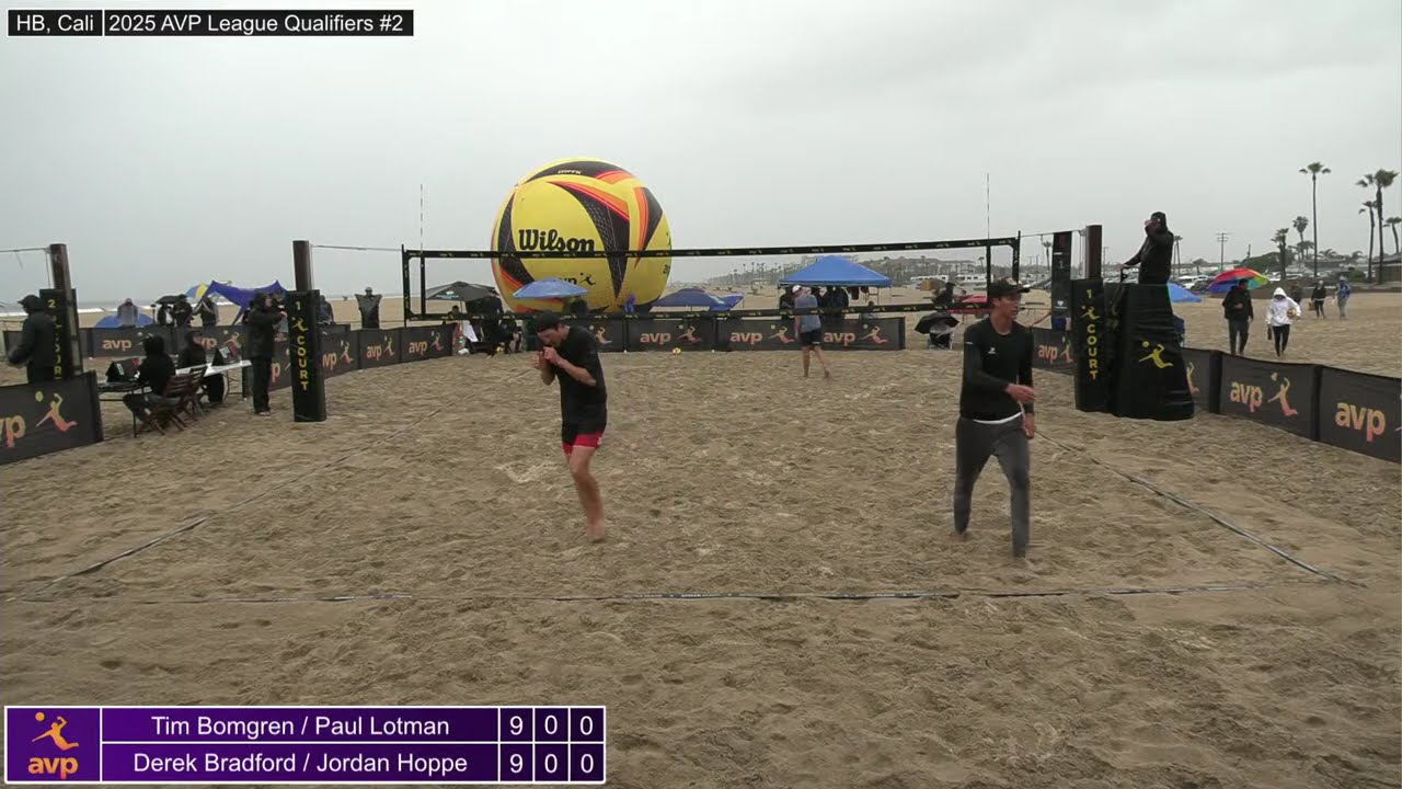 AVP Huntington Beach Qualifier | Tim Bomgren / Paul Lotman vs. Derek Bradford / Jordan Hoppe