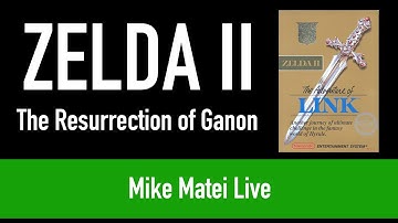 Zelda II The Resurrection of Ganon (NES Hack) Mike Matei Live