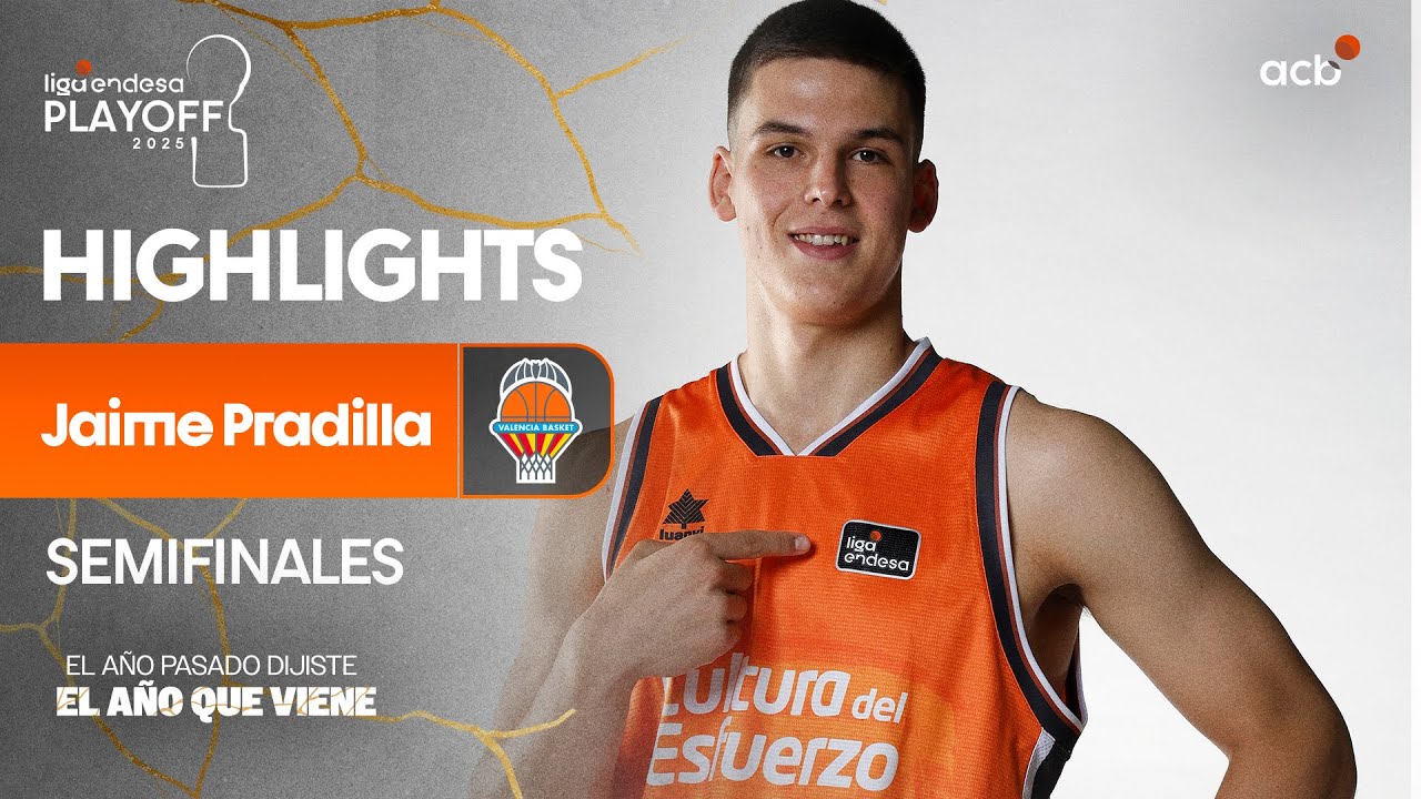 JAIME PRADILLA inconmensurable en la pintura, nadie lo para | Playoff Liga Endesa 2025