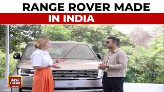 Affordable Range Rovers Made in India says MD Geraldine Ingham | Tech Today Exclusive