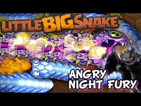 little-big-snake---angry-night-fury-|-giant-snake-best-tactics-|-gameplay-by-supermyrza