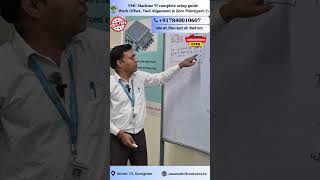 VMC Machine पर Complete setup guide (Part-7) | VMC | Work Offset | ASVPL