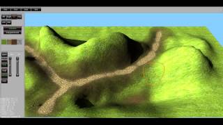 OpenRTS : tech demo of terrain modeling