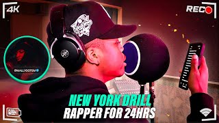 BECOMING A NEW YORK DRILL RAPPER IN 24 HOURS!!! *GONE RIGHT* FEAT. MALLYGOTEM