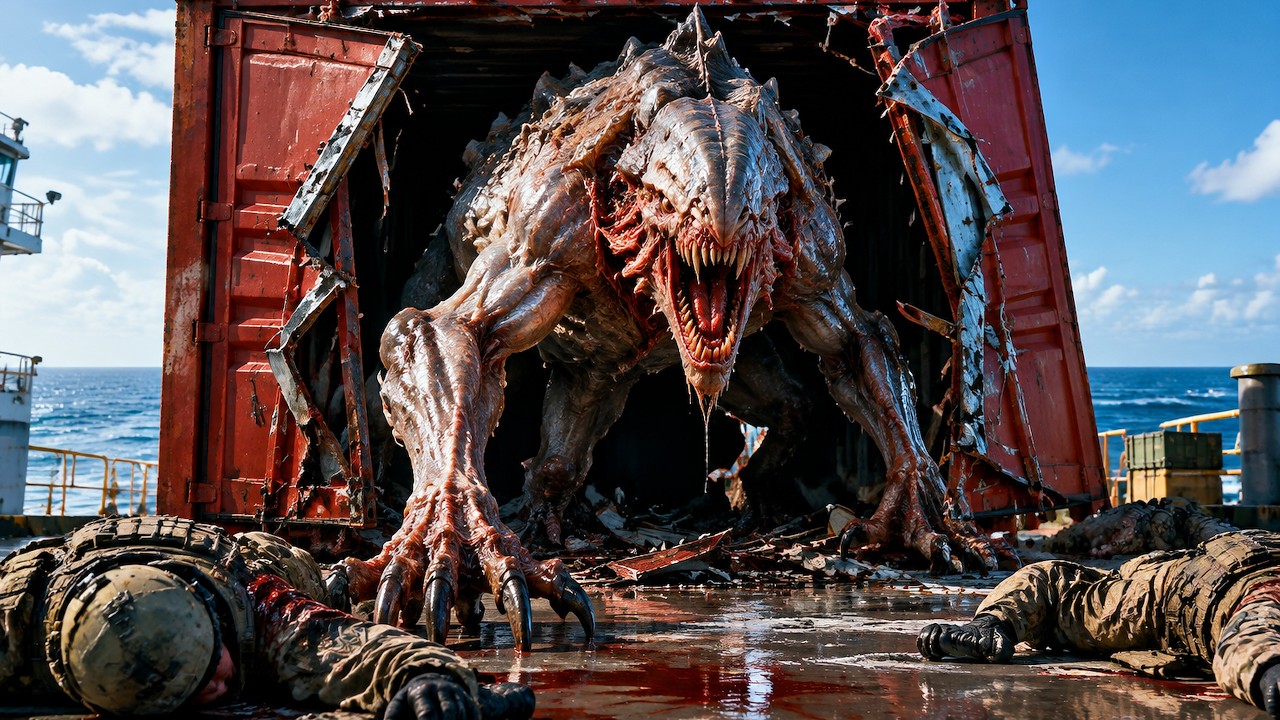 【2026 Newest Movie】Escaped Lab Monsters Roam the Island! No One Is Safe Until His Daughter Returns！