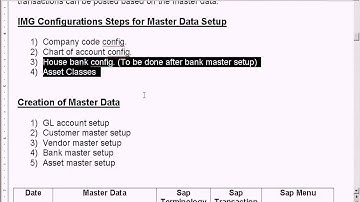 SAP Create Customer Master Data