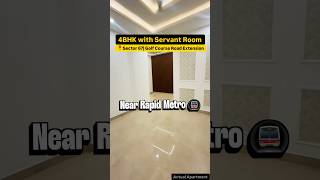 Luxury 4BHK Builder Floor in Sector 67 Gurgaon | Near Golf Course Extension | ₹2.75 Cr