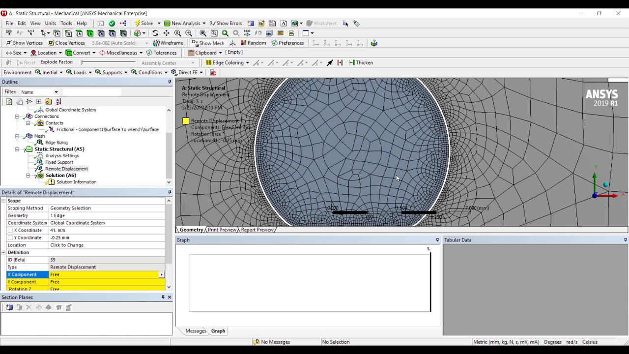 Bolt and Wrench stress simulation in ANSYS Mechanical YouTube