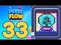 Pixel Flow Level 33 Solution