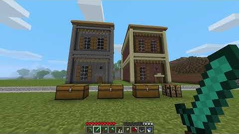 Minecraft Beta 1.7.3 World Update: Starting the City