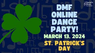 St. Patricks Day Online Dance Party on March 13, 2024