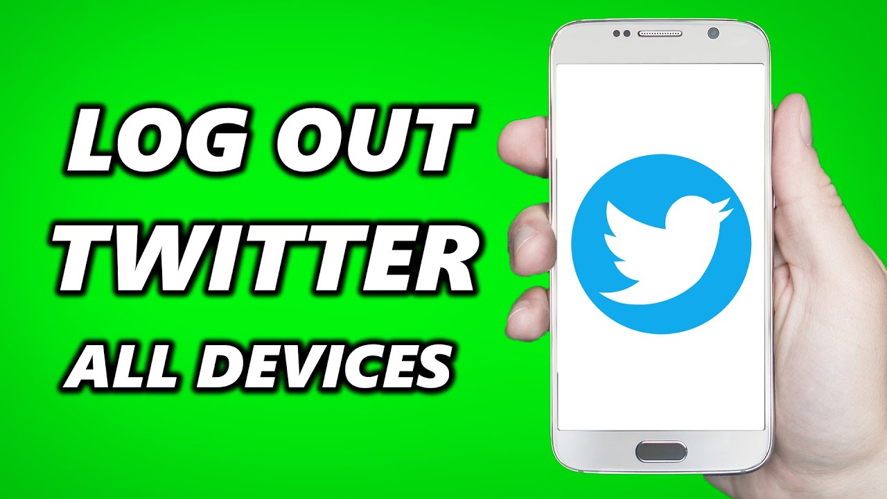 How to Log Out of Twitter On All Devices (Android/IOS) - YouTube