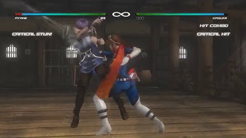 DOA5LR: Match#1 - Ayane vs Kasumi