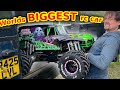 Worlds biggest rc car extreme driving