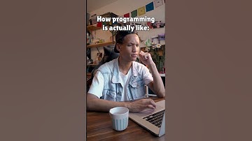 How people think programming is like vs How programming is actually like