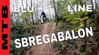 MTB DH Blu Line SBREGABALON - Colli Euganei 4K