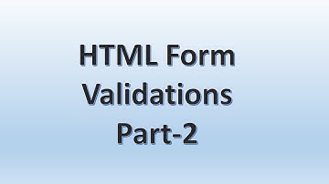 GSEB | Computer Studies | Standard 12 | Form Validations | Part 2