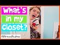 What Is In My Closet? / AllAroundAudrey