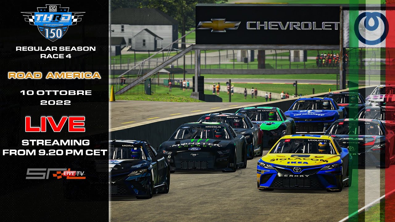 CIN CUP eSports Series - Gara 4 Road America 150 THRD