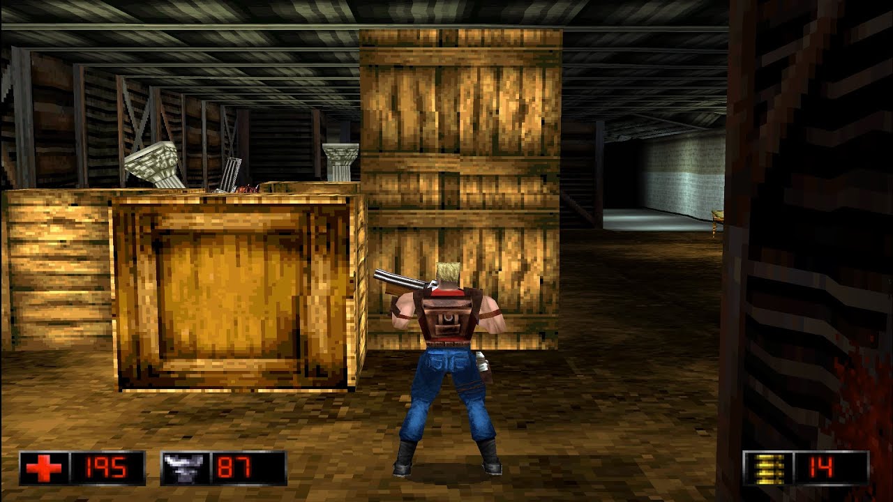 Duke Nukem Time To Kill (PSX) Stage 11 Pig Factory [1080P 60 FPS]