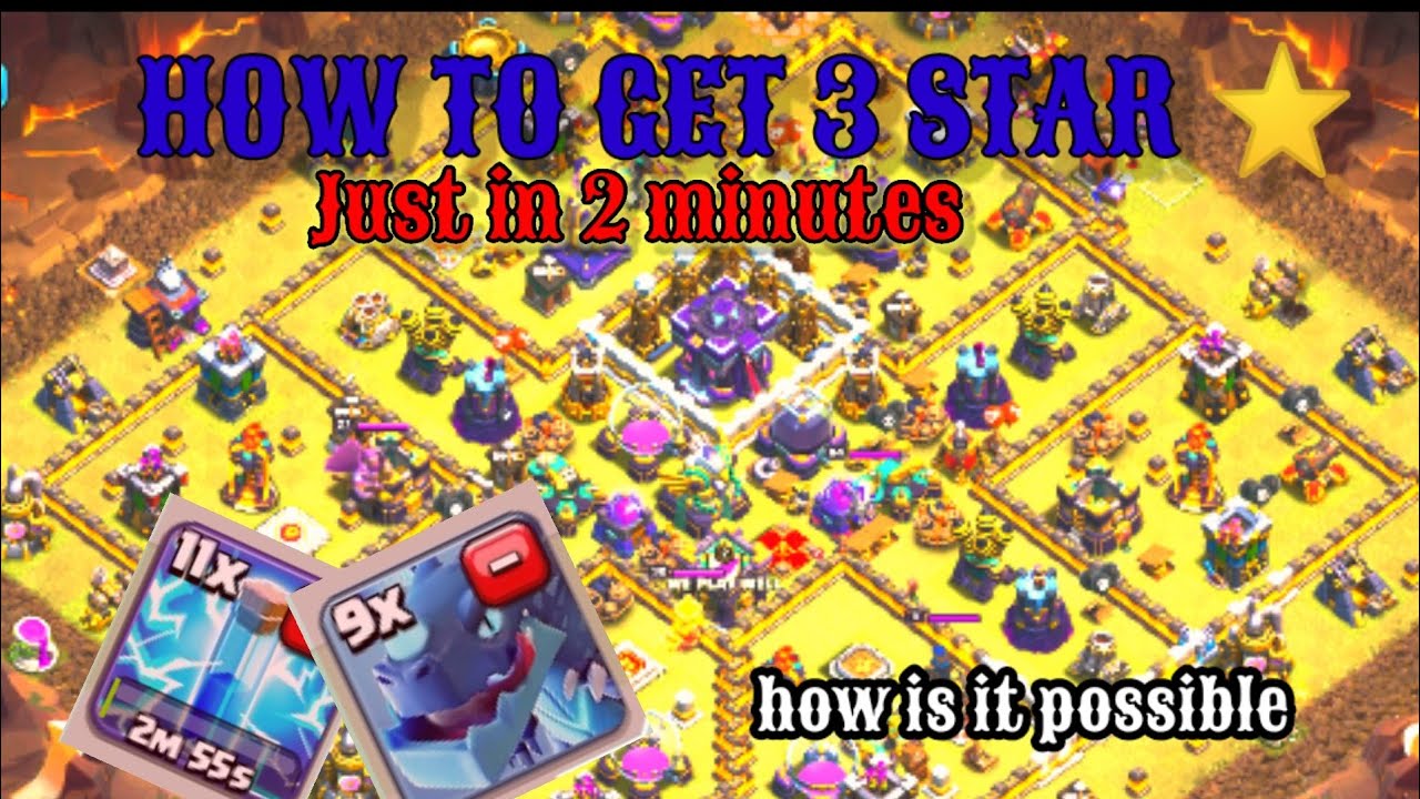 How to get 3 star ⭐ in coc(clash of clans)ll Sunen2 06 - YouTube