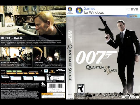 PC 60 FPS uncapped] 007: Quantum of Solace (1.1) 4K Full