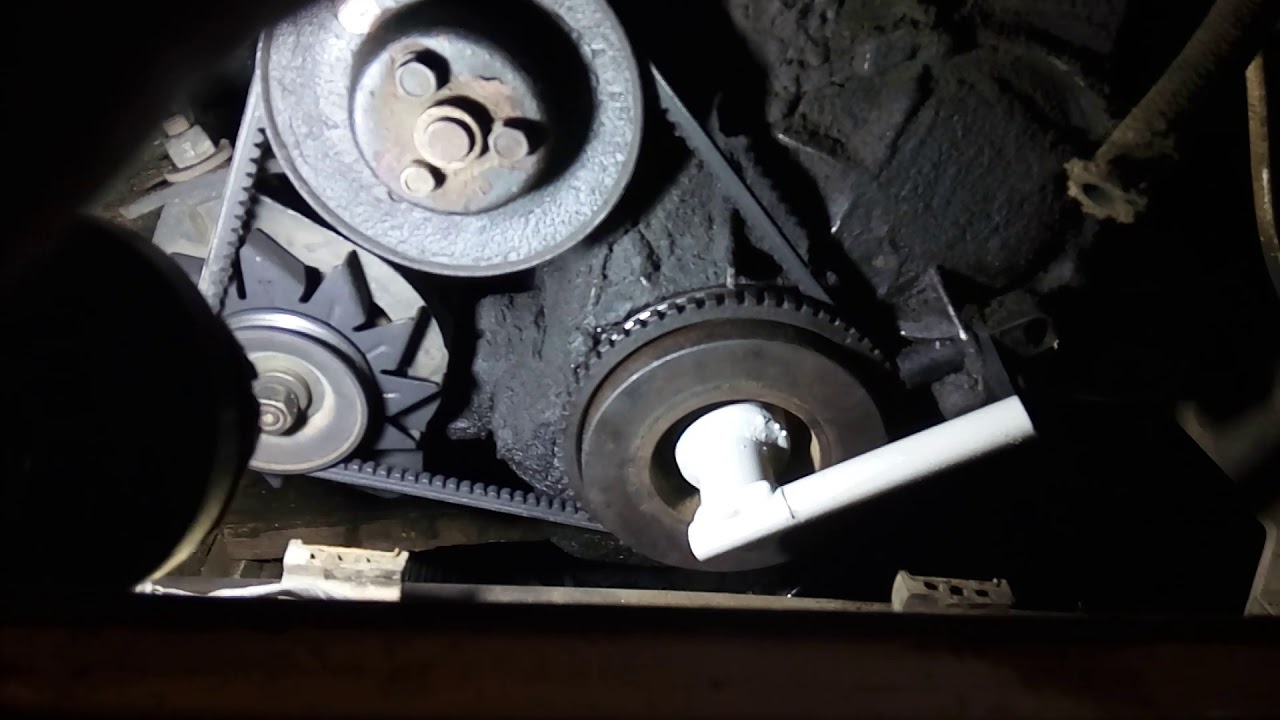 Снятие шкива с коленвала, и его проблемы - YouTube