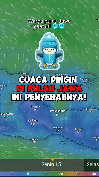 Suhu dingin di pulau jawa ternyata ini penyebabnya! #shorts #jawa #suhudinginjawa