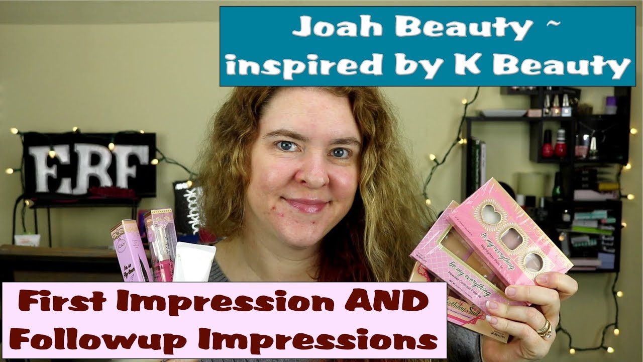 beautycon NEW DRUGSTORE BRAND! - Joah Brand Review - Including First Impression AND Followup!