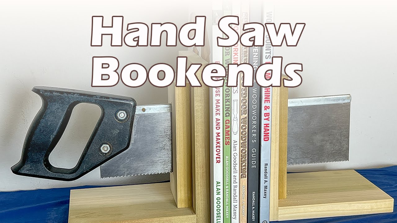 Weekend Project: Bookends Made from a Hand Saw