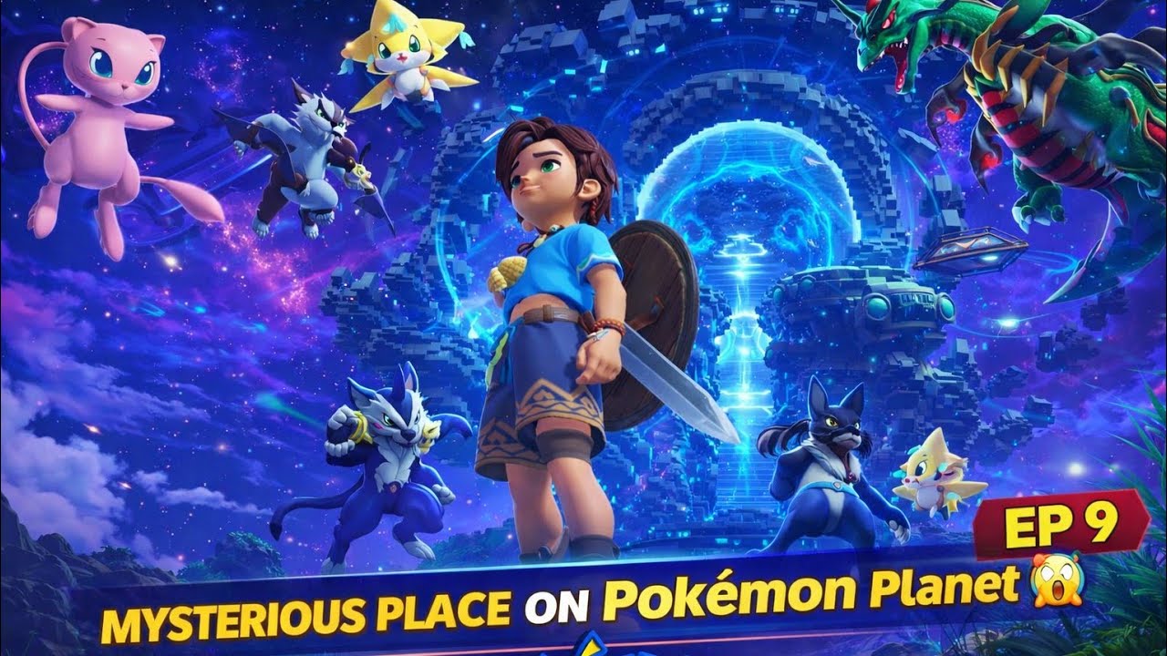 Legendary Pokémon Spotted? 🔥 Exploring Secret Island | Pokémon Planet Episode 9 (Hindi) | Lightus 🔥