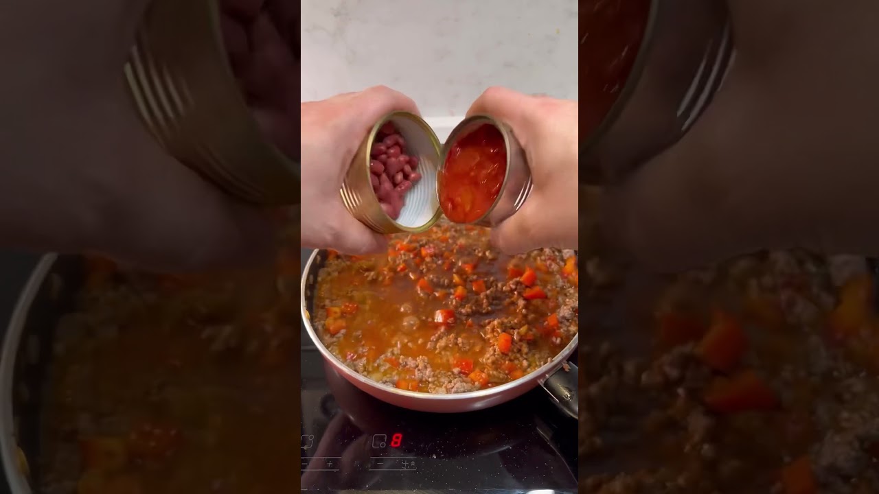Домашний чили кон карне за 30 минут
