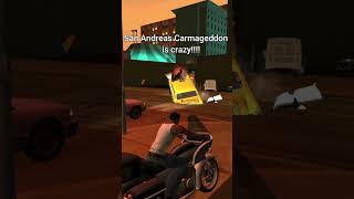 Carmageddon Craziness Part 9 #gtasa #gaming #shorts