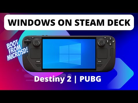 Steam Deck - Boot Windows from MicroSD: A Step-by-Step Guide