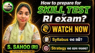 Computer Skill test strategy for RI/ICDS supervisor 2023 #osssc #riariamin #skilltest