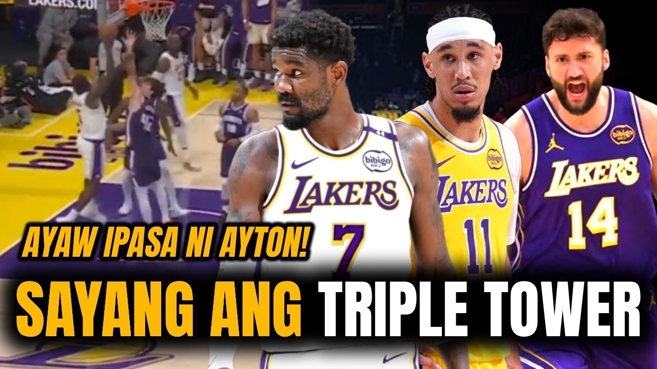 Lebron at Luka Frustrated sa Ginawa ni Deandre Ayton | Di Magamit ang Triple Tower ng Lakers