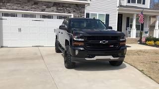 Rough Country 3.5” knuckle lift kit review Silverado