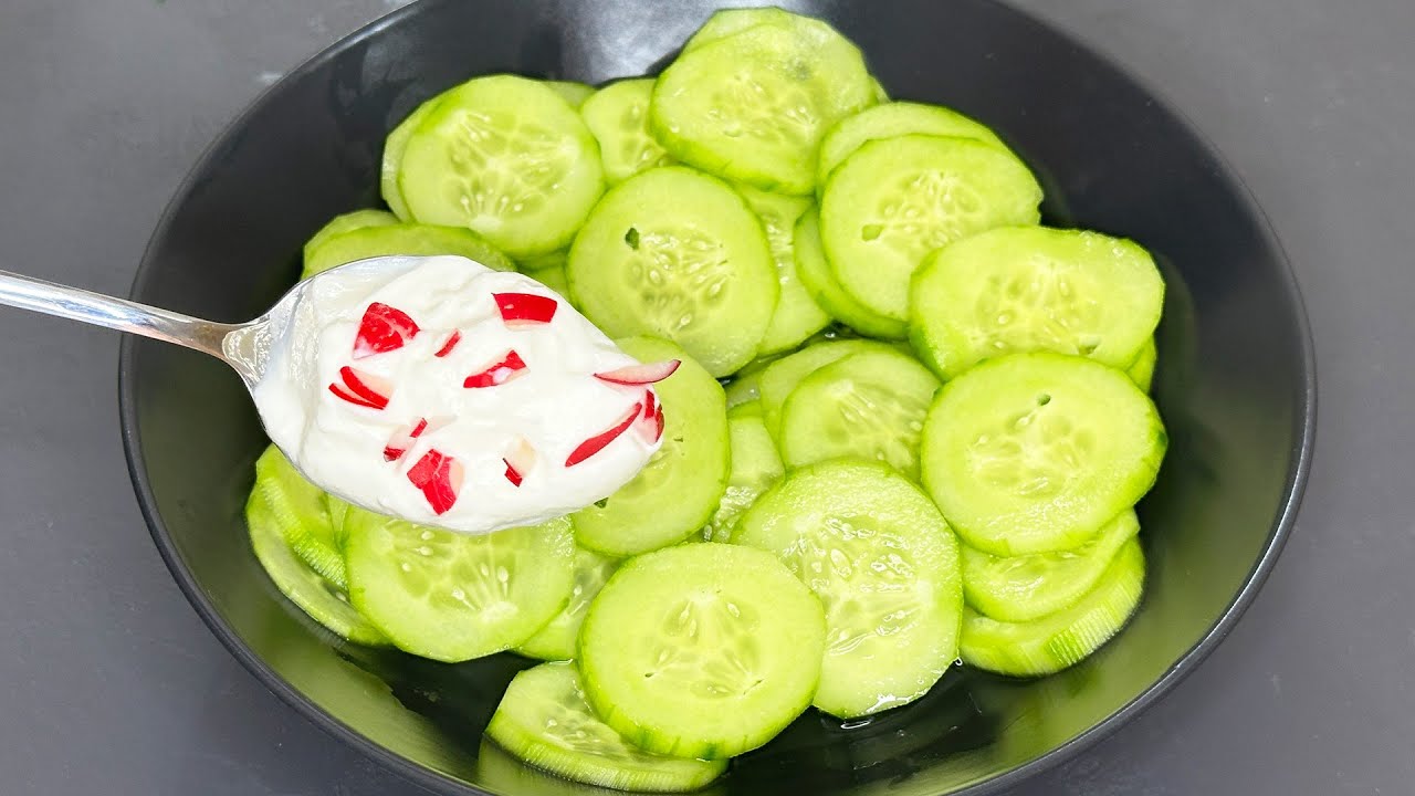 3 מתכוני סלט מלפפונים