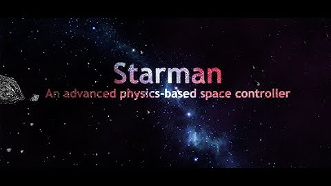 [Unity 3D] [Asset Store] Starman - Realistic Space Character Controller 1.0