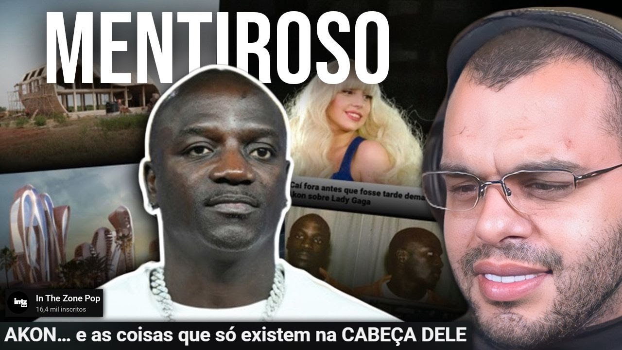 POR ISSO O AKON É CONSIDERADO UM DOS MAIORES MENTIROSOS DA MÚSICA - Maicon react