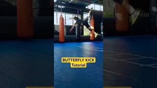 How to BUTTERFLY KICK | Step by step Martial Arts Wushu Tutorial 🔥 #shorts