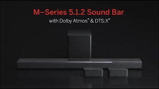 Take surround sound to epic heights | VIZIO M-Series 5.1.2 Sound Bar