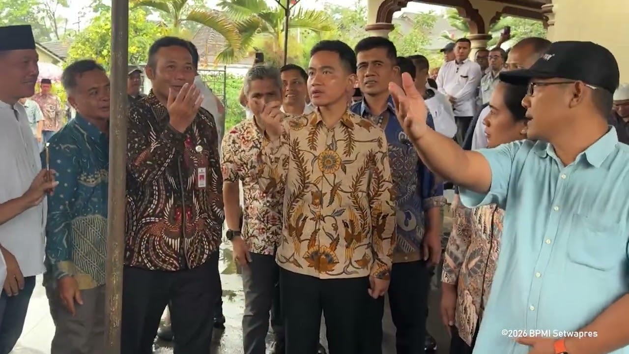 Vice President Inspects Cattle Farm in Boyolali